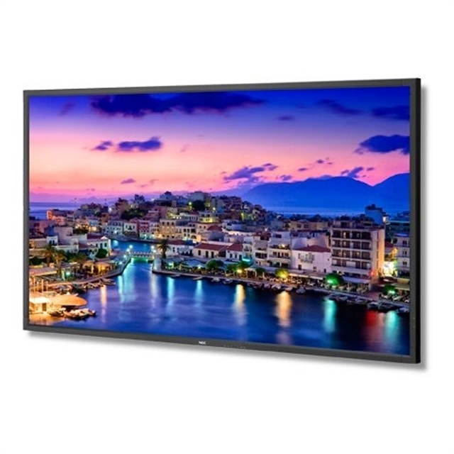 NEC 80" High-Performance LED Edge-lit Commercial-Grade Display, Black