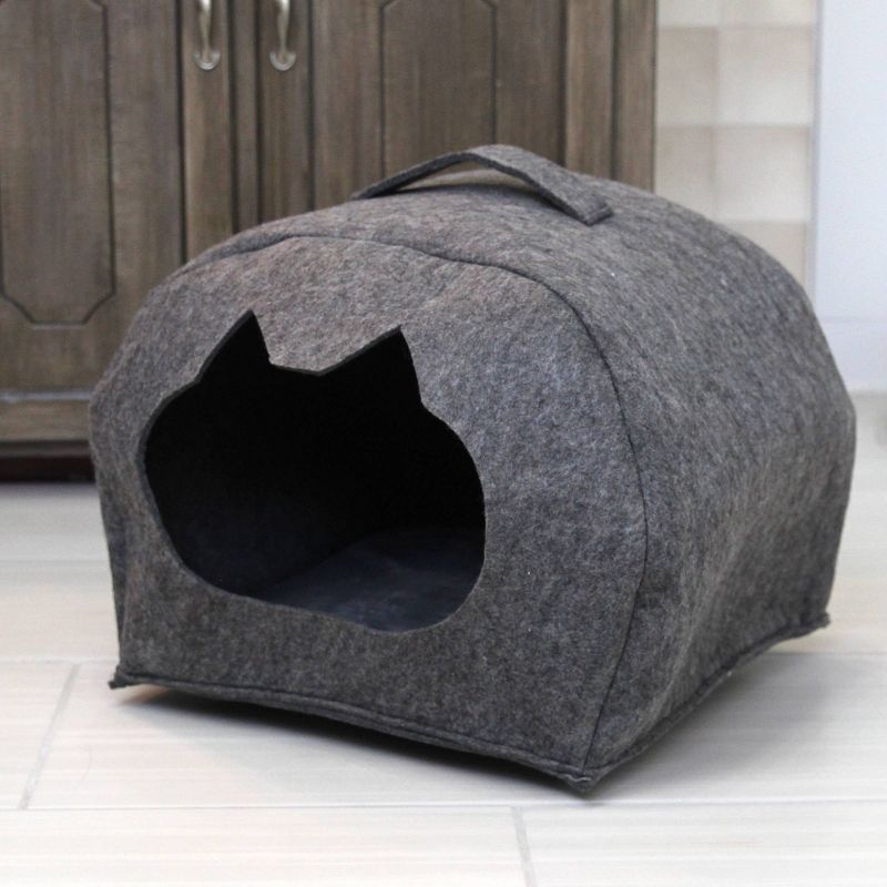 Hauspanther Cubitat Cat Bed - Espresso