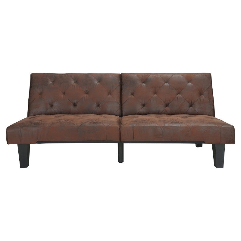 Venti Vintage Futon Brown - Dorel Home Products