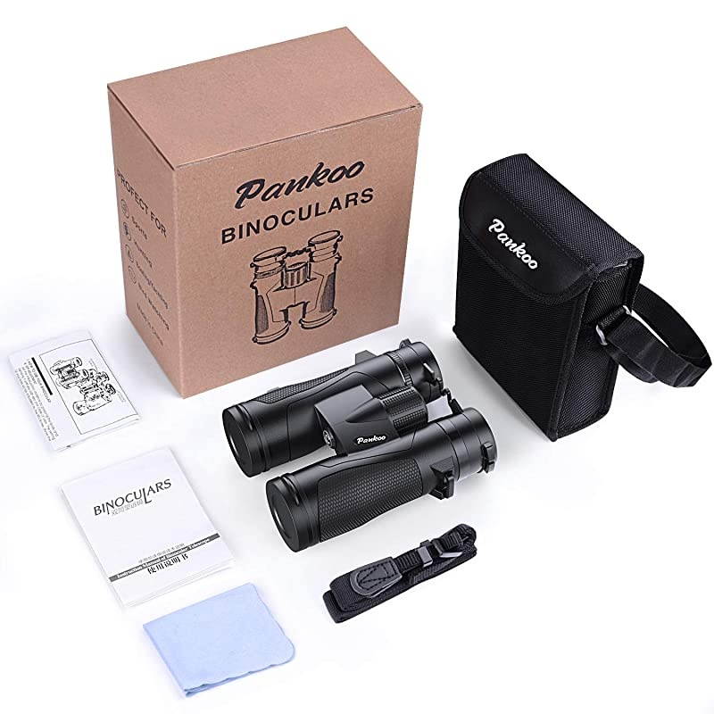 12x42 Binoculars for Adults HD Binocular for Bird Watching Travel Hiking Wildlife Hunting Concerts TheaterWaterproof Low Night Vision LightweightCompactBinocularsforAdults