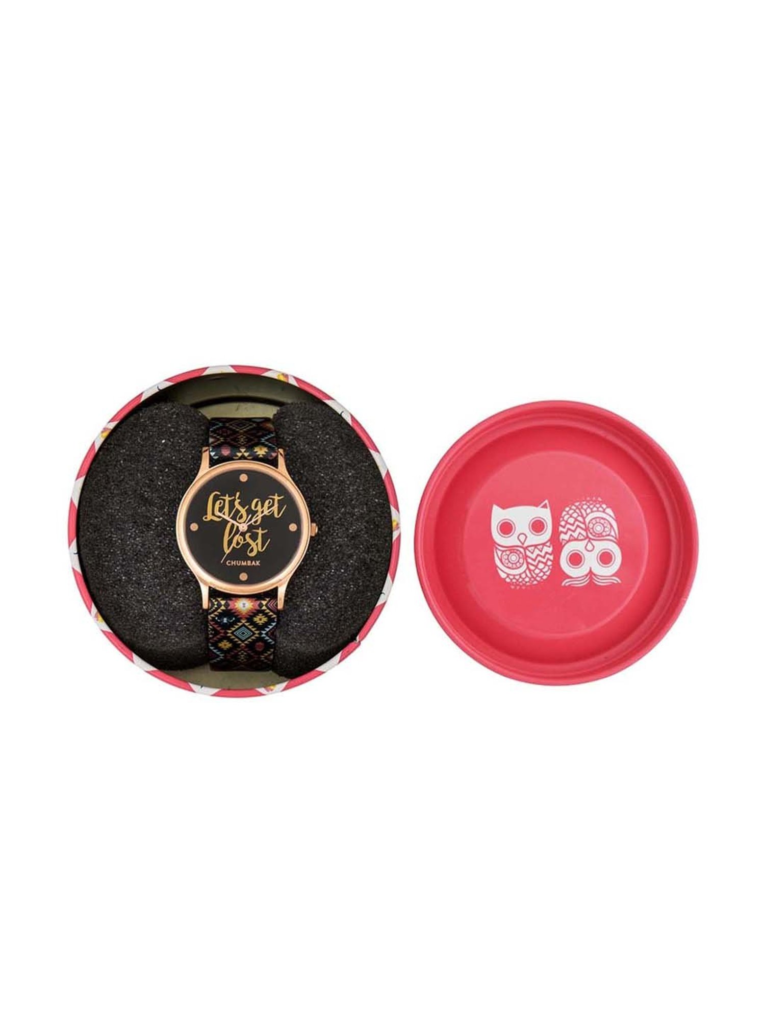 Chumbak QA7 Lets Get Lost Analog Watch for Women