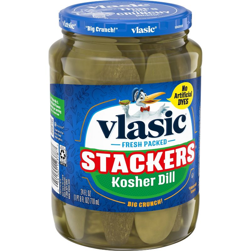 Vlasic Stackers Classic Dill - 16 fl oz