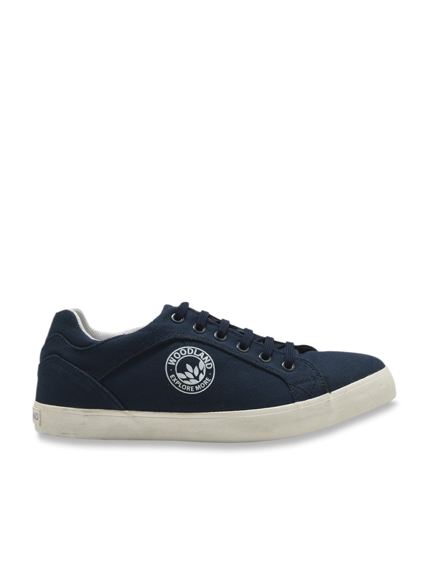 Woodland Men's Navy Casual Sneakers