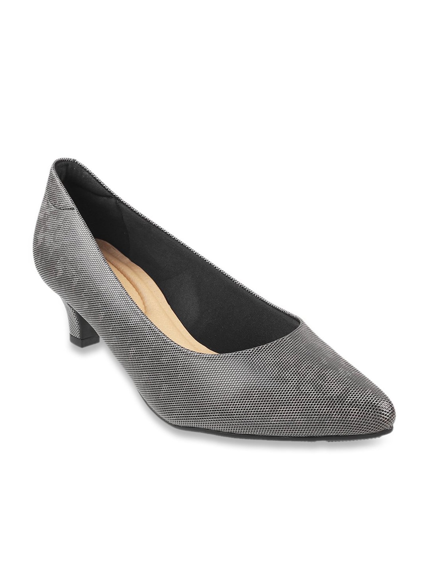 J. Fontini by Mochi Women's Black Stiletto Pumps