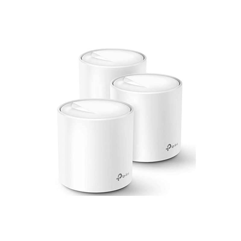 Deco WiFi 6 Mesh WiFi System(Deco X20) - Covers up to 5800 Sq.Ft. , Replaces WiFi Routers and WiFi Extenders, Works with Alexa, 3-Pack