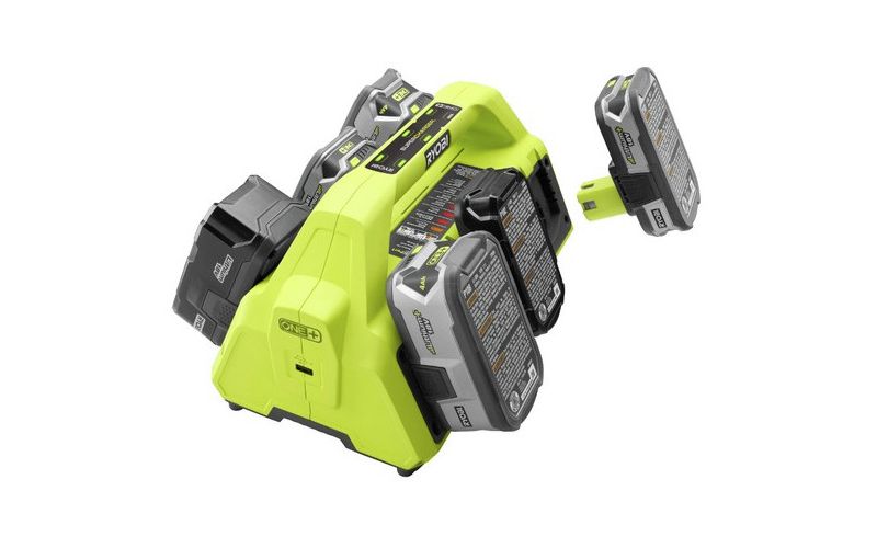 Ryobi ZRP135 Ryobi 18-Volt ONE Plus 6-Port Super Charger