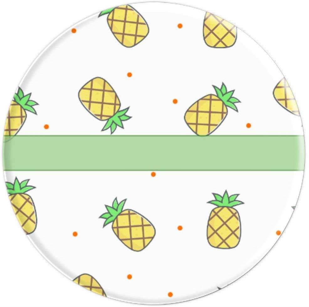 Aloha Hawaiian Summer Pineapple Pattern Christmas Gits PopSockets Grip and Stand for Phones and Tablets