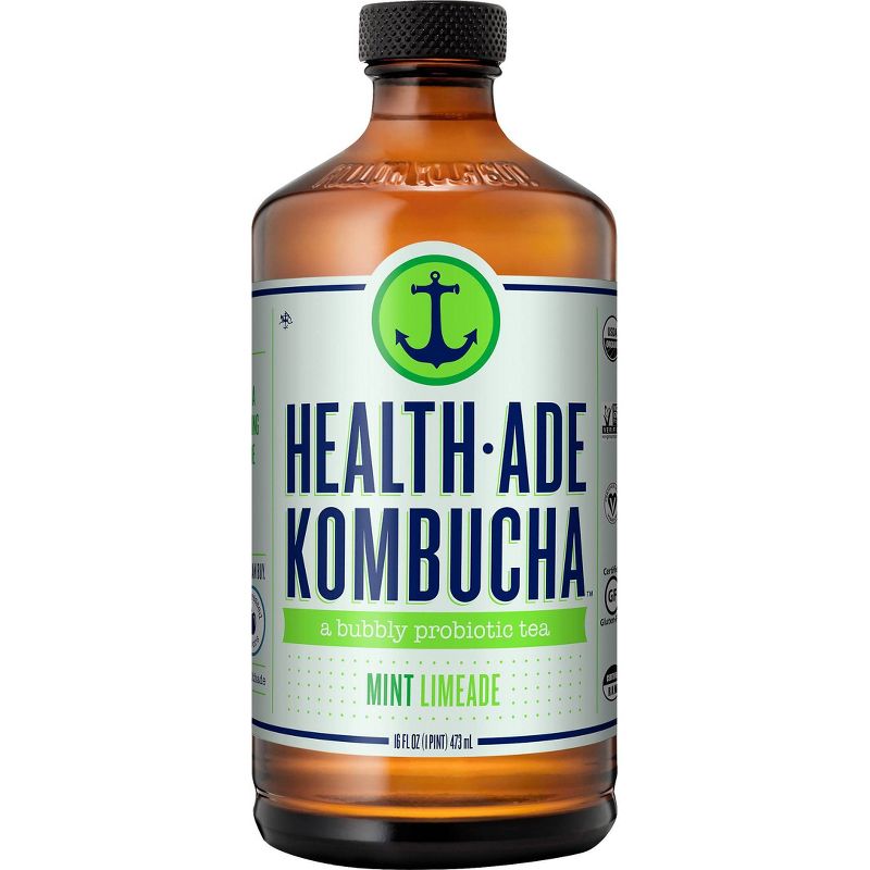Health-Ade Mint Limeade Kombucha - 16 fl oz