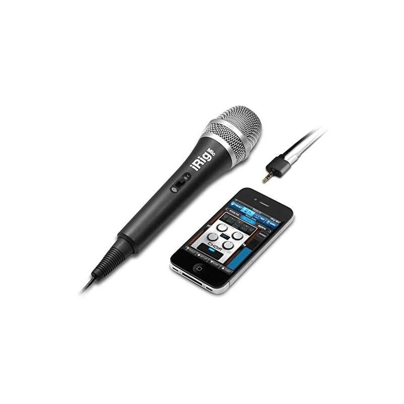 iRig Mic Handheld Condenser mic for Smartphones and Tablets