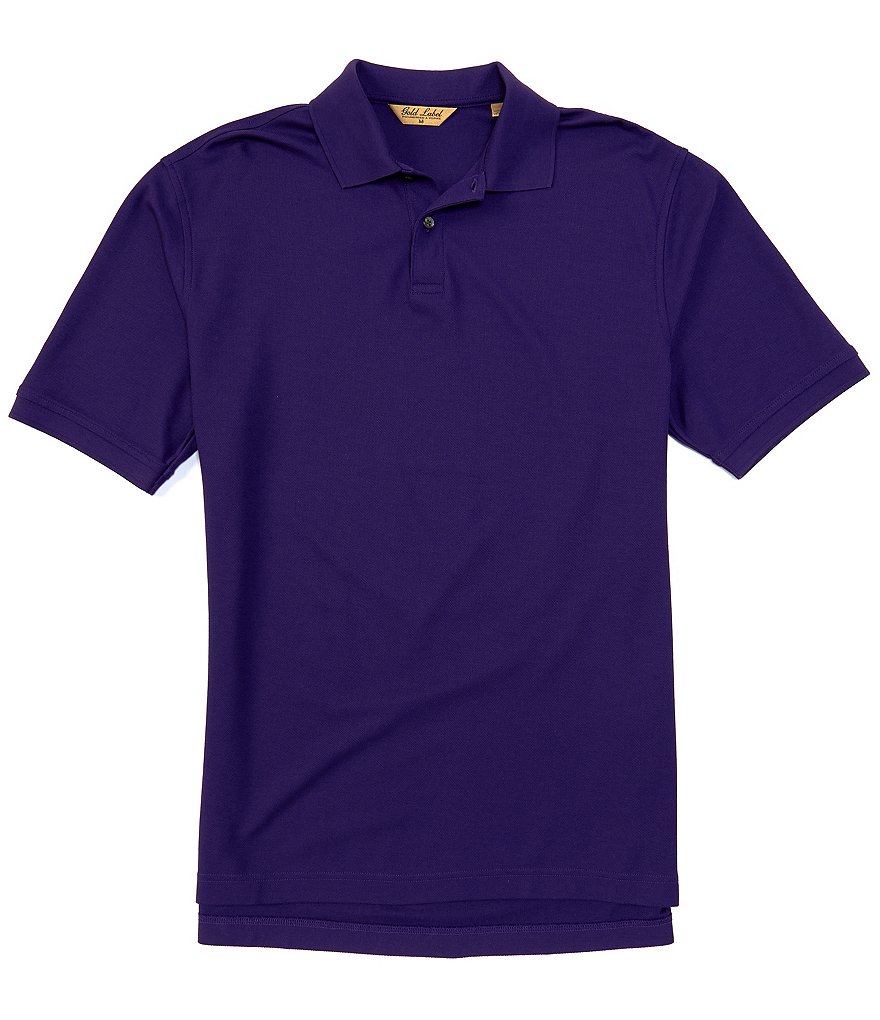 Cutter & Buck Big & Tall Prospect Textured Performance Stretch Short-Sleeve Polo Shirt