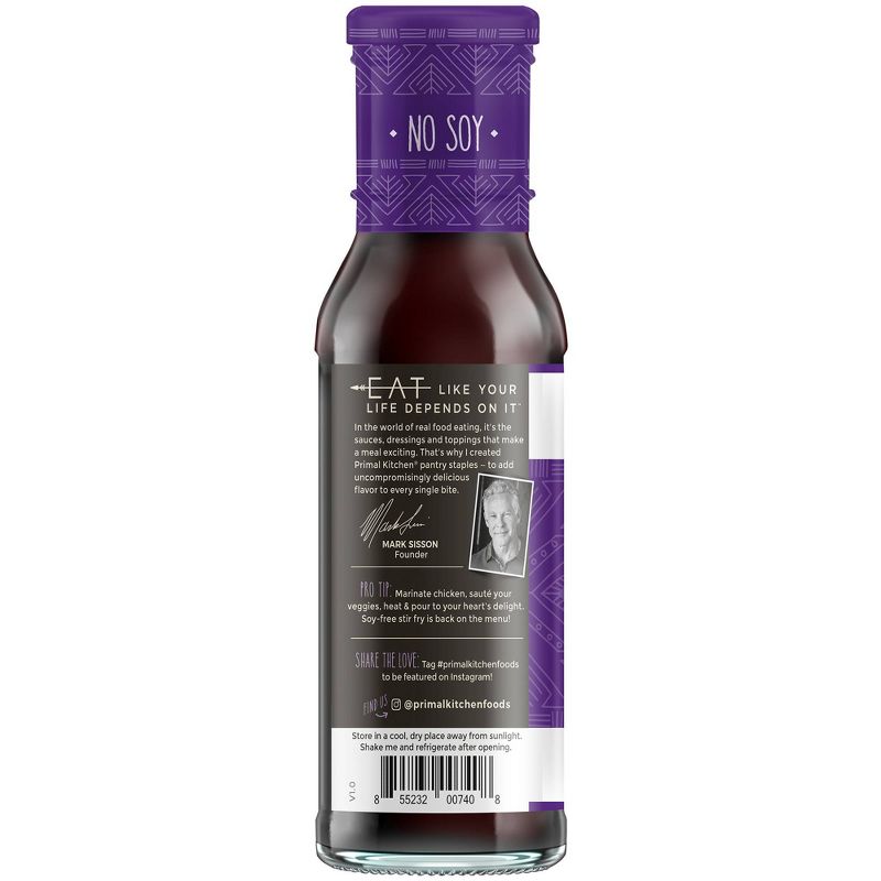 Primal Kitchen No Soy Organic Teriyaki Sauce & Marinade - 8.5 fl oz