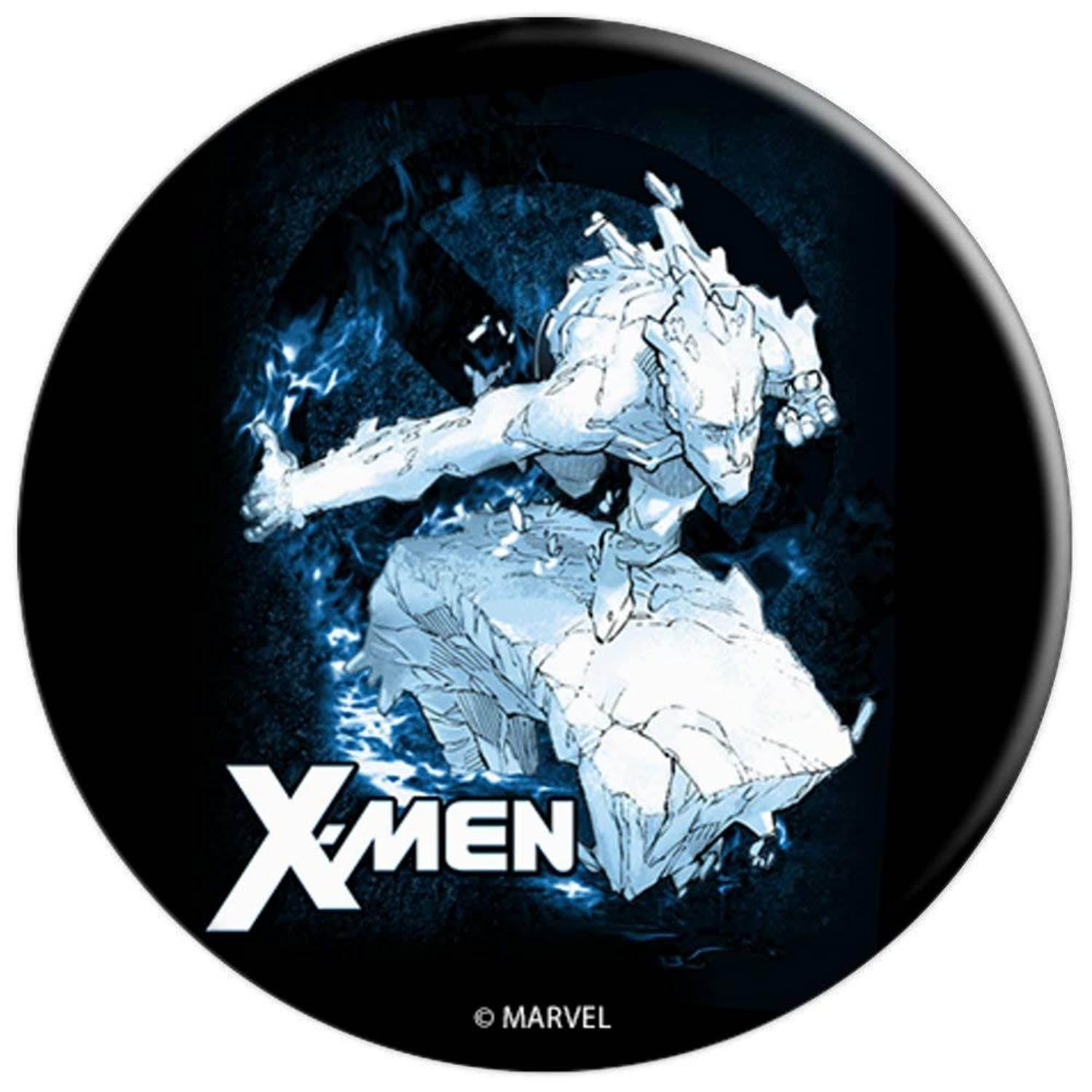 Marvel X-Men Iceman Flames Cold As Ice PopSockets Grip and Stand for Phones and Tablets