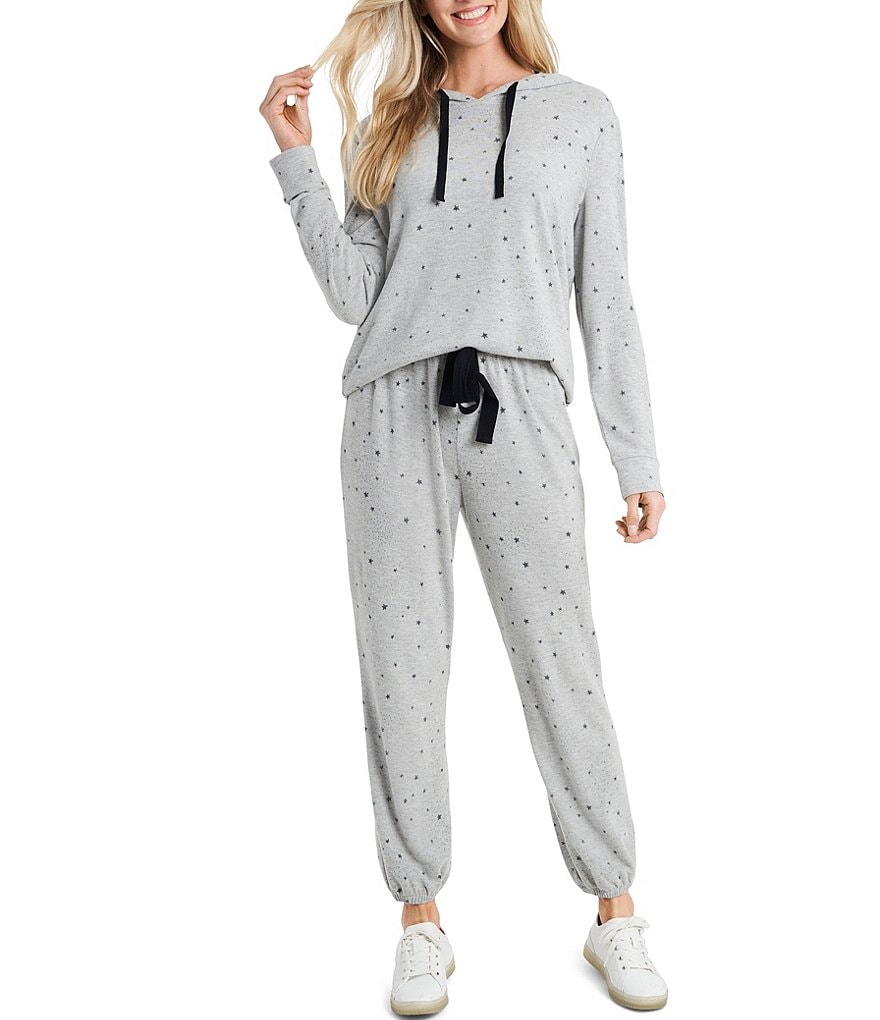 Karen Kane Short Sleeve Tie-Dye Hoodie