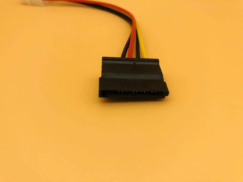 5PCS IDE to Serial ATA SATA HDD Hard Drive Power Adapter Cable Cord 15Pin SATA to 4Pin IDE Power SATA Power Cable for BTC Mining