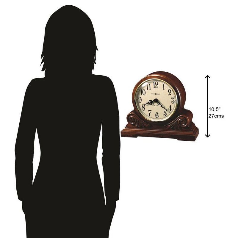 Howard Miller 635138 Howard Miller Desiree Mantel Clock 635138 Americana Cherry