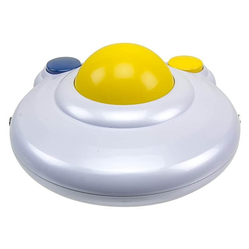 20 Trackball for Users who Lack Fine Motor Skills to Use a Mouse A Big 3 Trackball with 2 Blue Left and Right Mouse Buttons 12000006