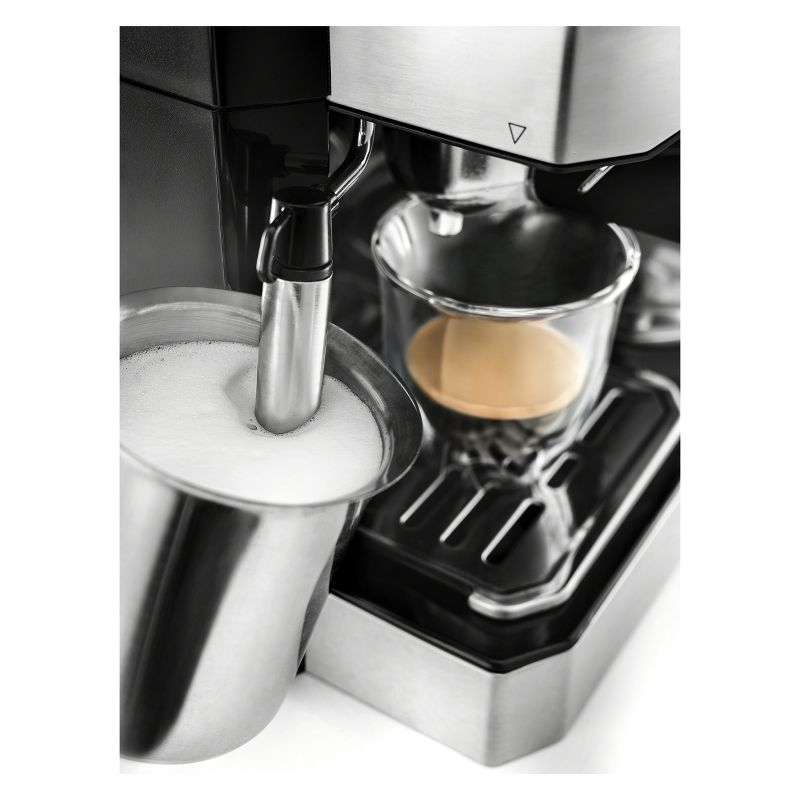 De'Longhi Combination Espresso/Coffee Machine - Stainless Steel BCO430