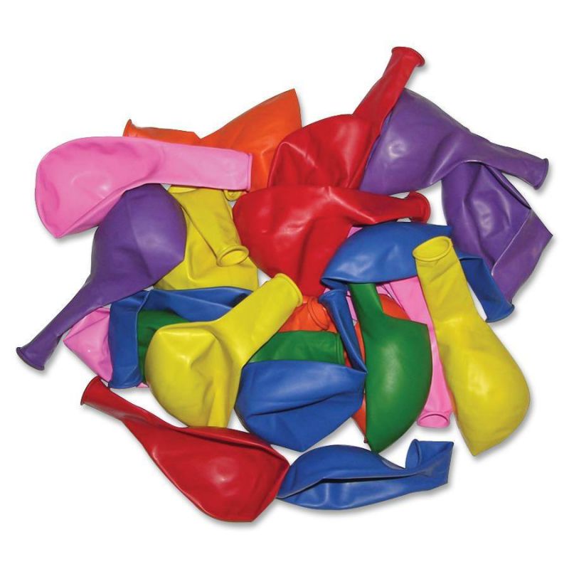 Tatco Ballons Helium-Quality 12" Latex 100/PK Assorted Bright 61100