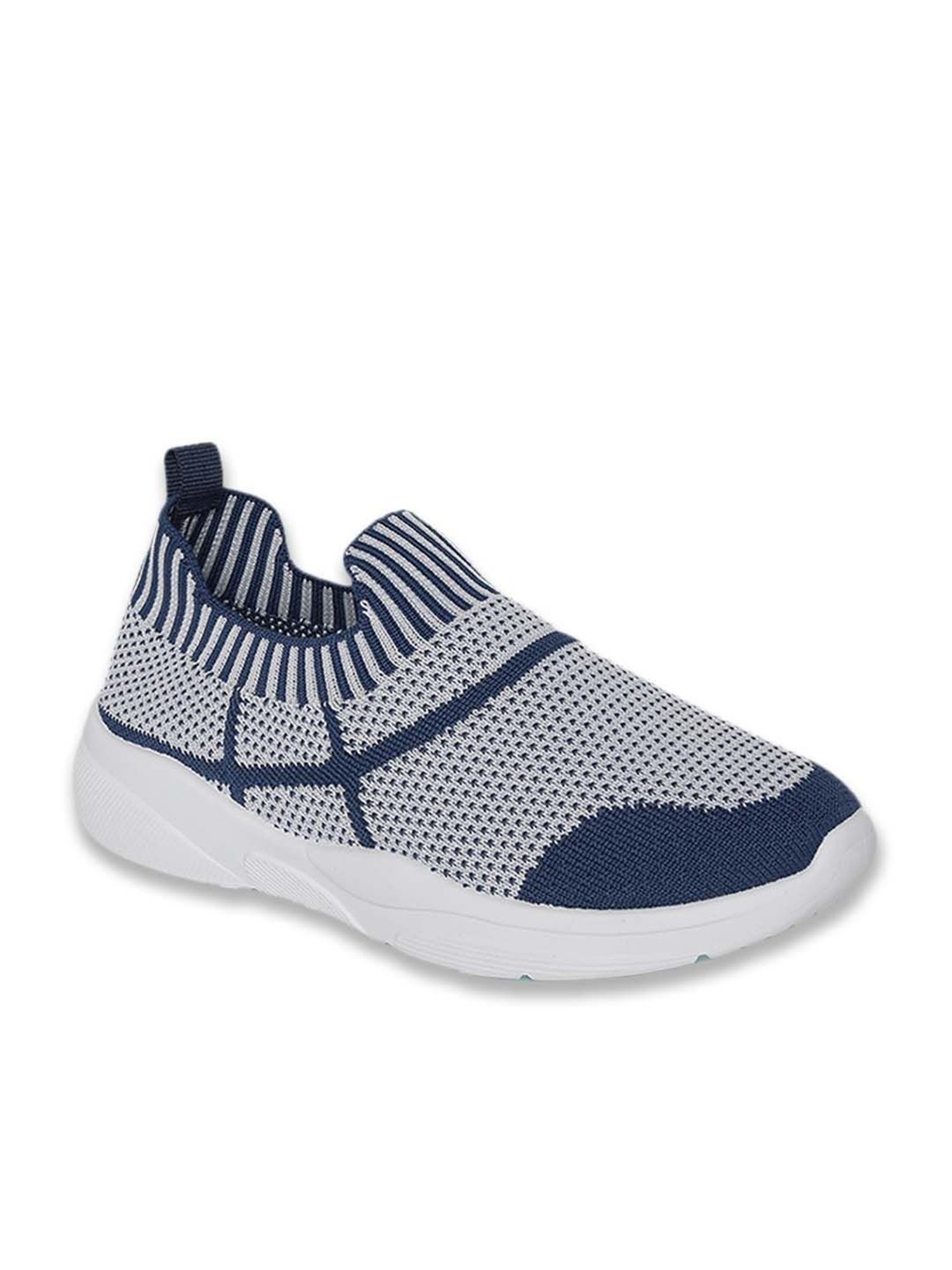 Pantaloons Junior Blue & White Casual Slip-Ons