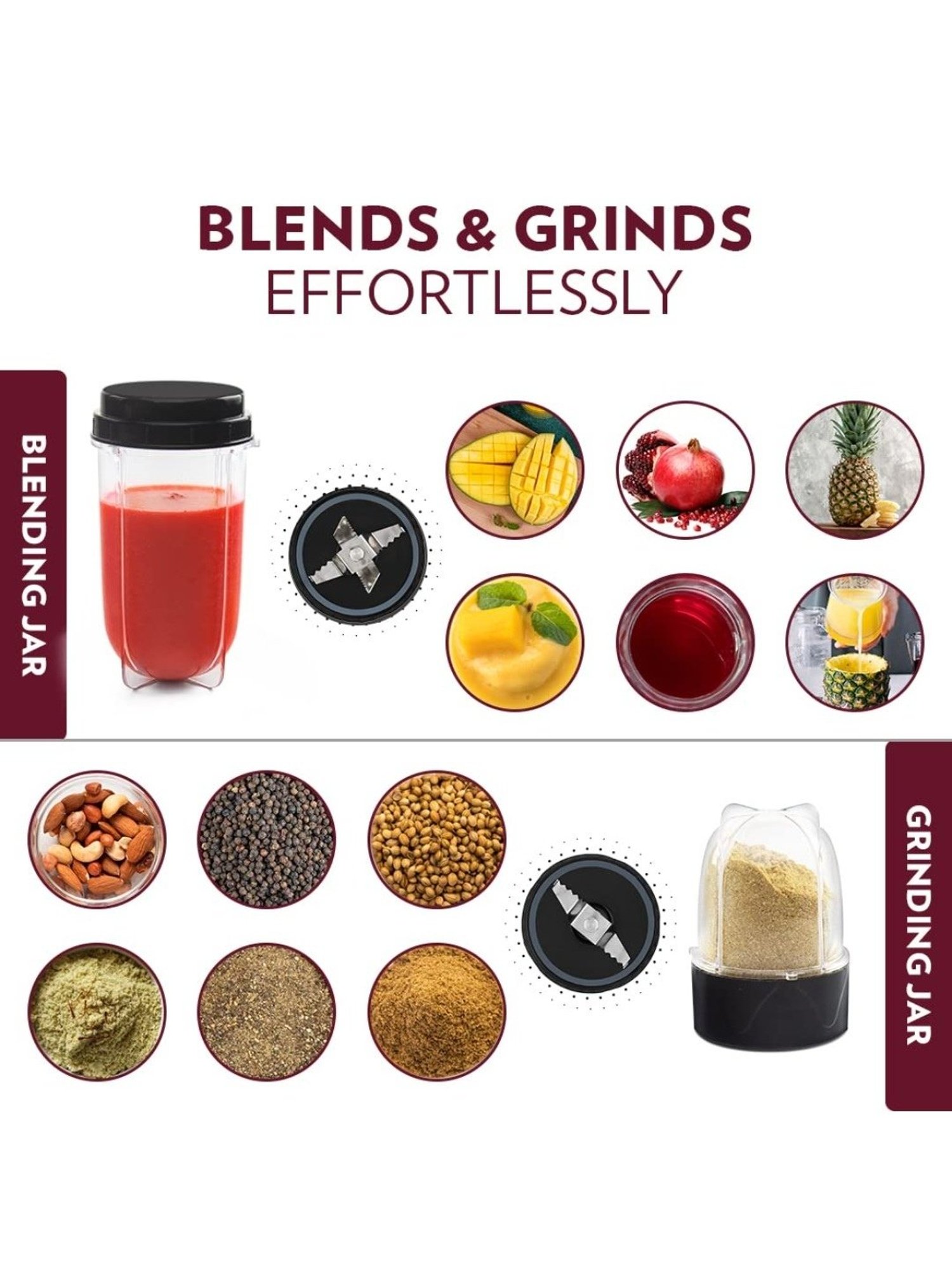 BLACK+DECKER BXCJ0101IN Citrus Juicer 30 Watt 1L (White)