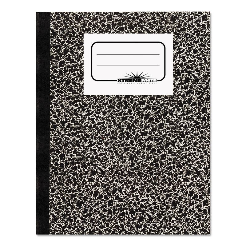 National Composition Book Wide/Margin Rule 7 7/8 x 10 White 80 Sheets 43460