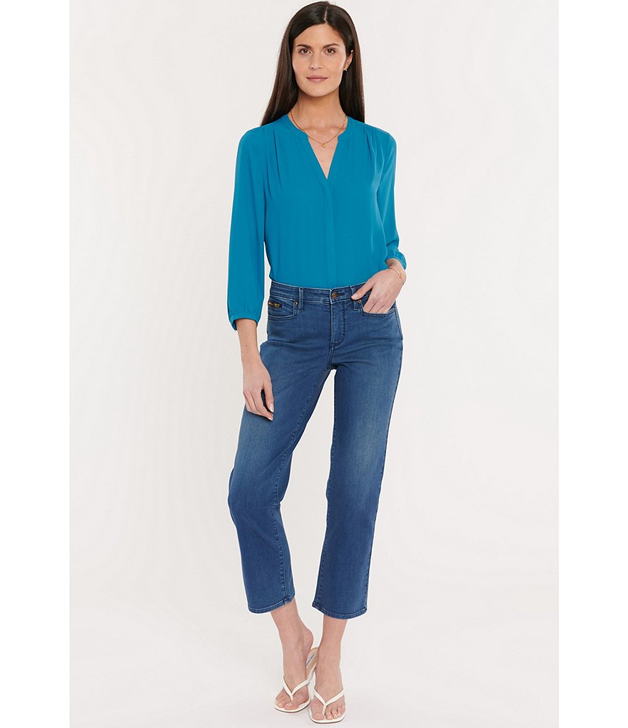 NYDJ Relaxed Straight Piper Crop Jeans