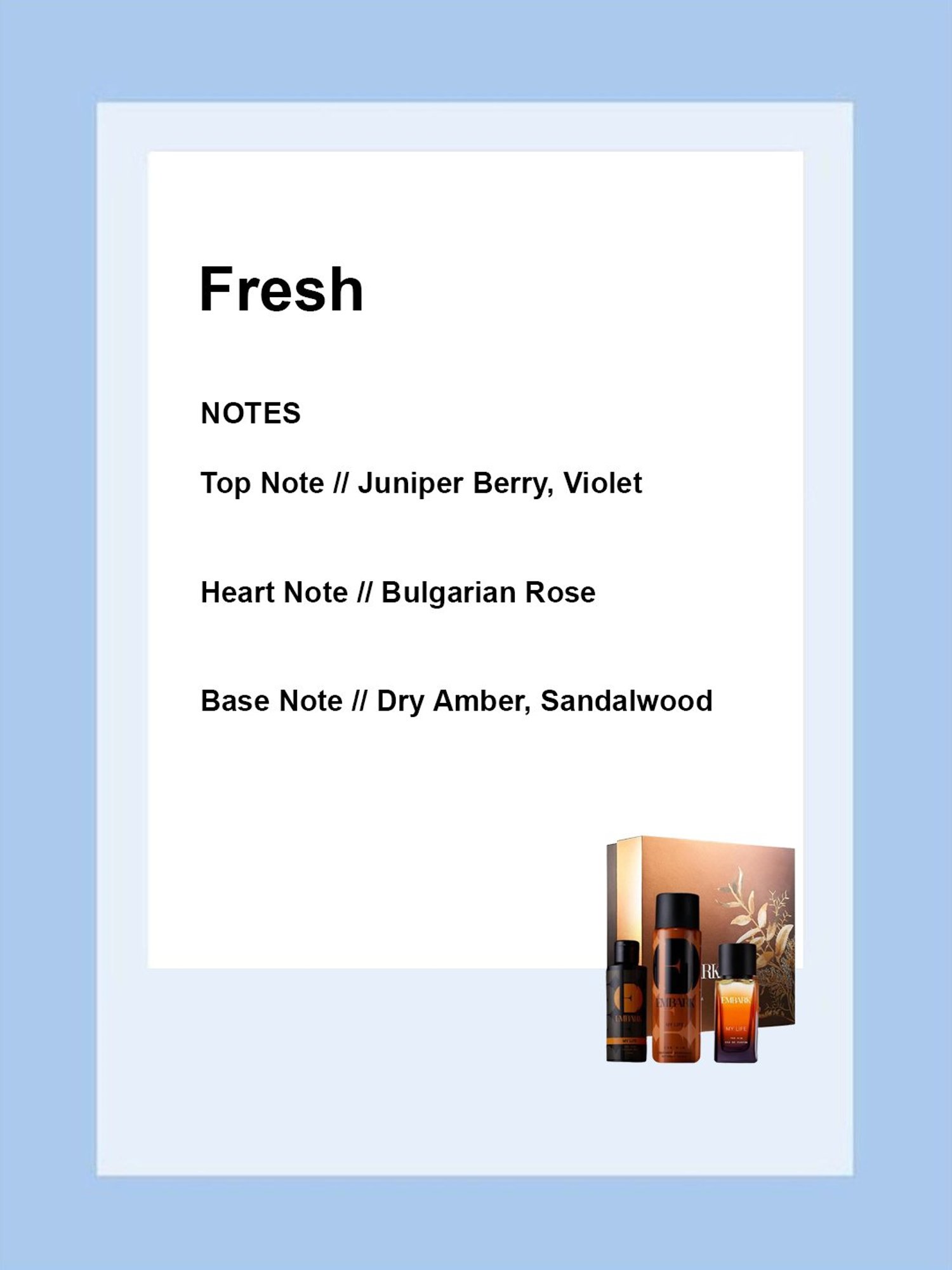 Embark My Life Gift Set for Him - Pack of 3