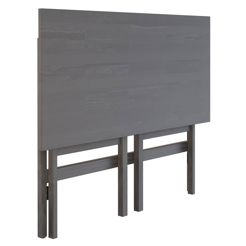 Xander Foldable Desk Oyster Gray - Winsome