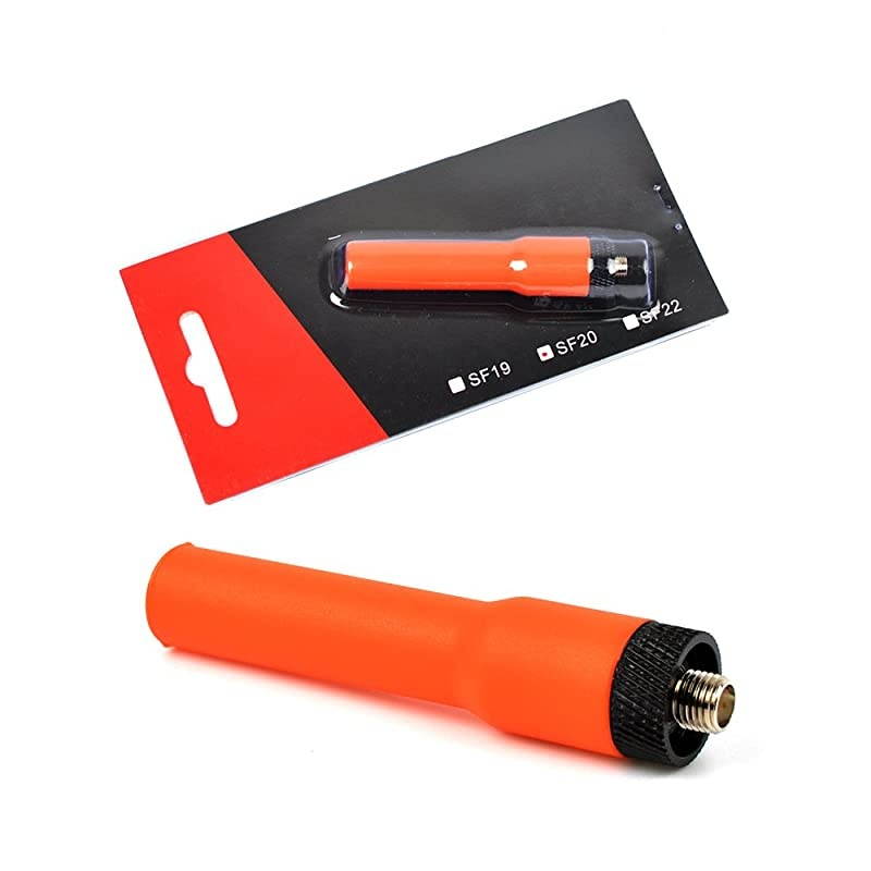 144/430MHz Walkie Talkie Antenna SMA Female Connector Dual Band 2meter 7cm VHF UHF Short Soft Radio Antenna for BaoFeng UV-82 UV-5R BF-F8HP GT-3 for Retevis Radio (3 Pack)