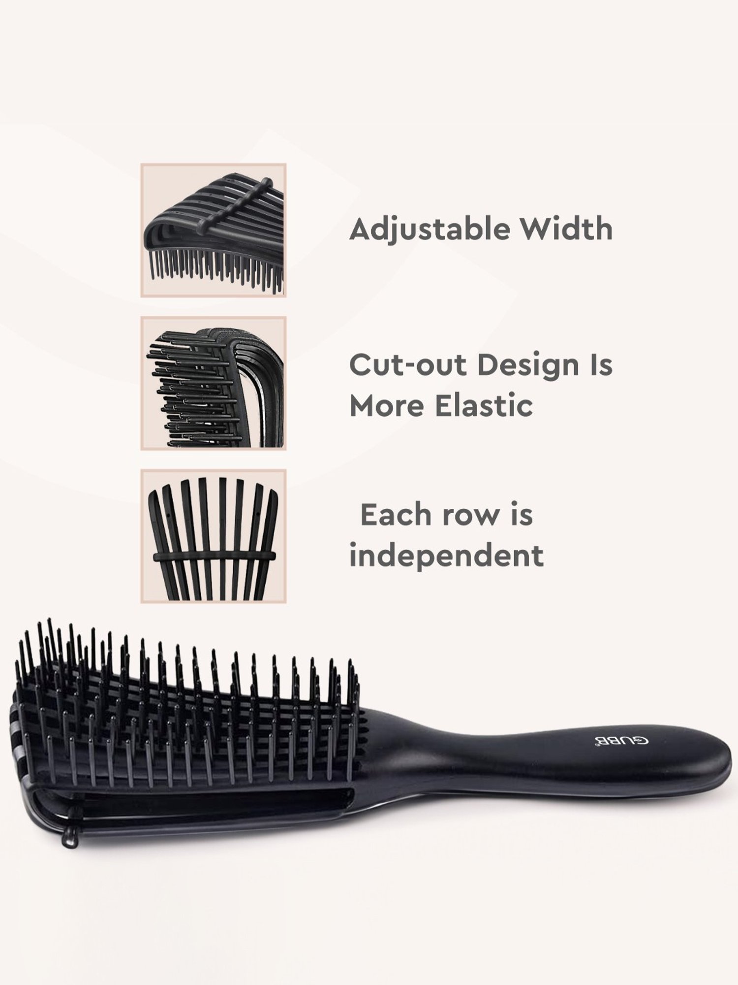 GUBB Oval Hair Brush Scottish Range