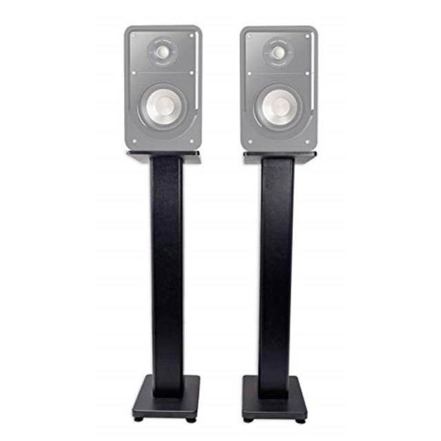 pair 36" bookshelf speaker stands for polk audio s20 bookshelf speakers