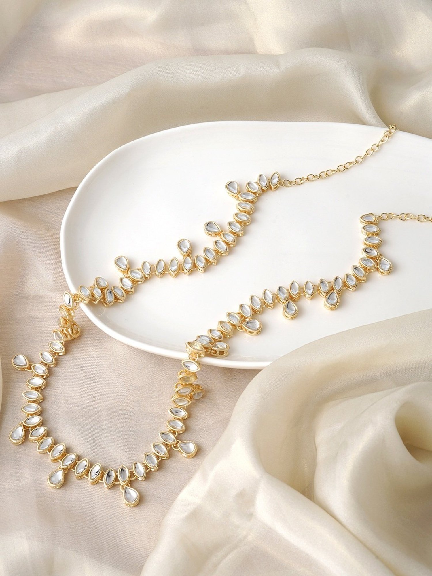 Teejh Neerali Mirror White Waistband for Women