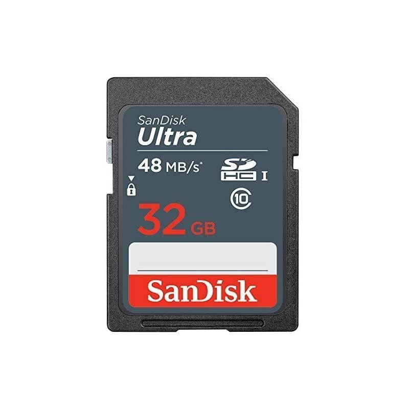 Ultra 32GB SDHC Class 10 UHS1 48MBs Memory Card