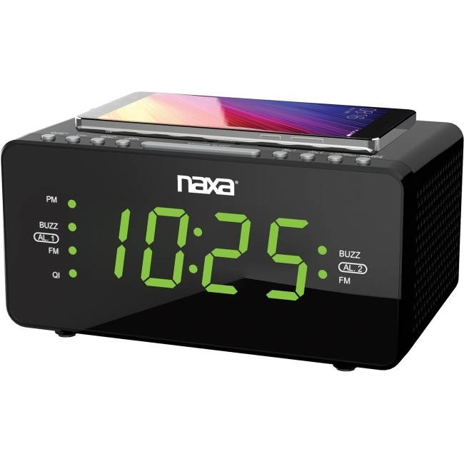 Naxa NRC-191 Desktop Clock Radio Stereo NRC191