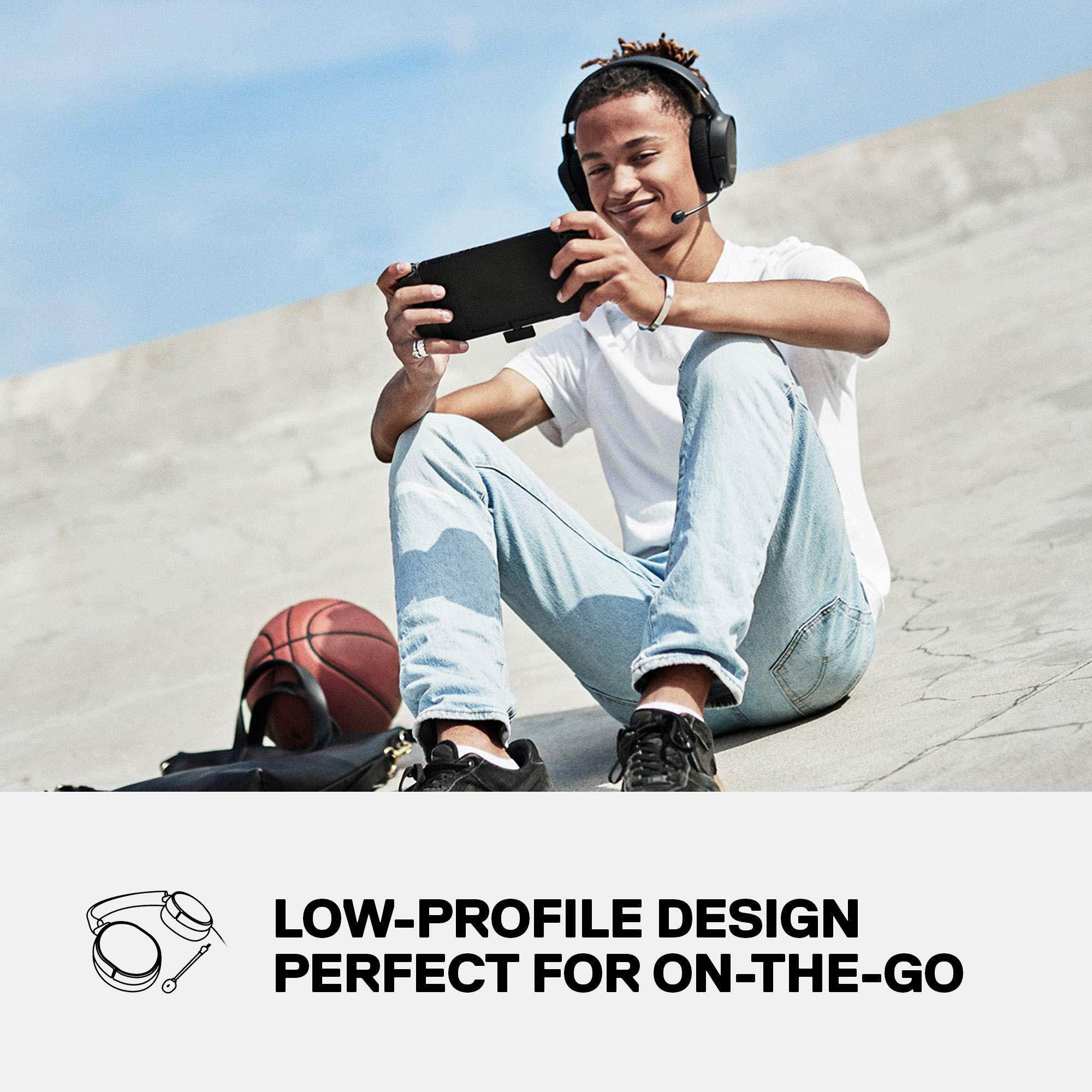 SteelSeries Arctis 1 Wireless Gaming Headset &ndash; USB-C Wireless &ndash; Detachable ClearCast Microphone &ndash; For Nintendo Switch and Lite, PS4, PC, Android &ndash; Black