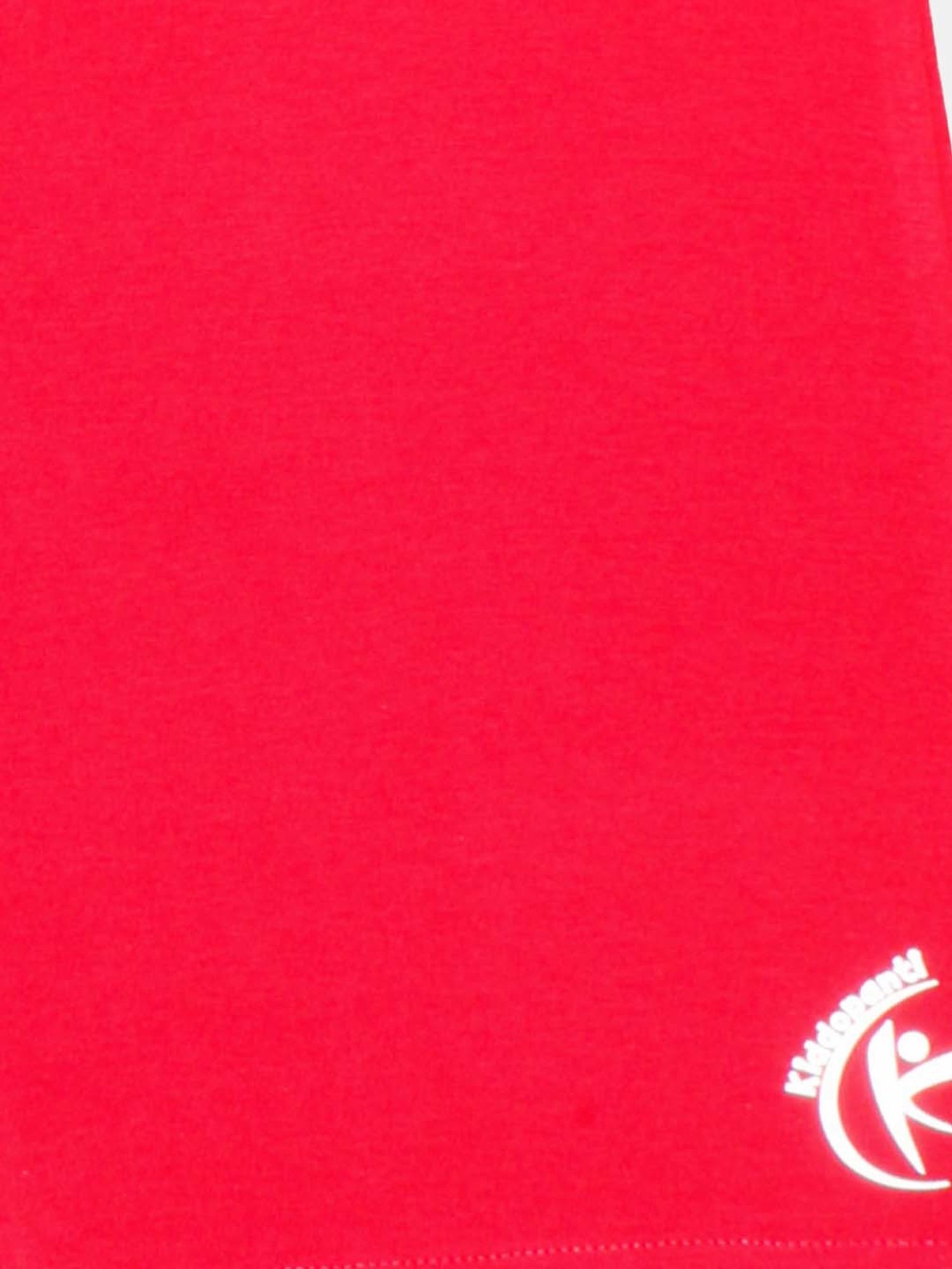 Kiddopanti Kids Black & Coral Logo Cycling Shorts (Pack of 2)