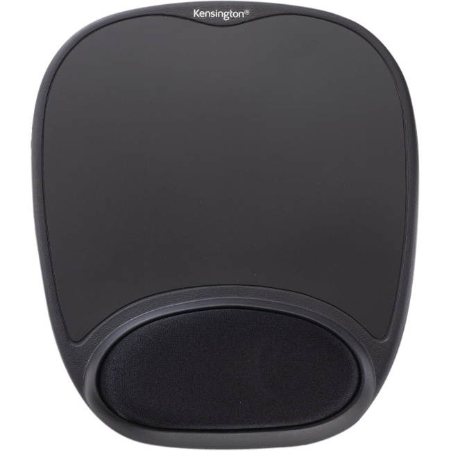 KENSINGTON COMPUTER K62386AM COMFORT GEL MOUSE PAD - BLACK