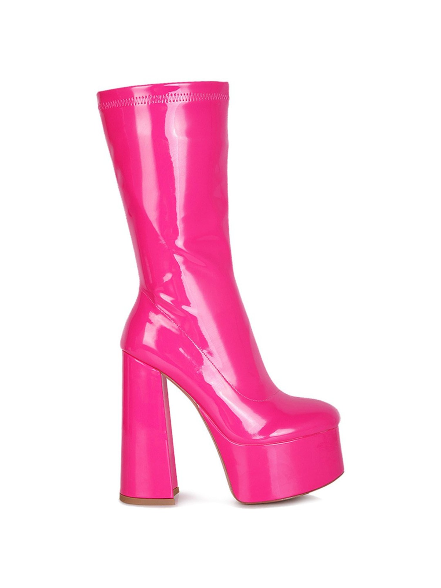 London Rag Women's Fuchsia Casual Booties