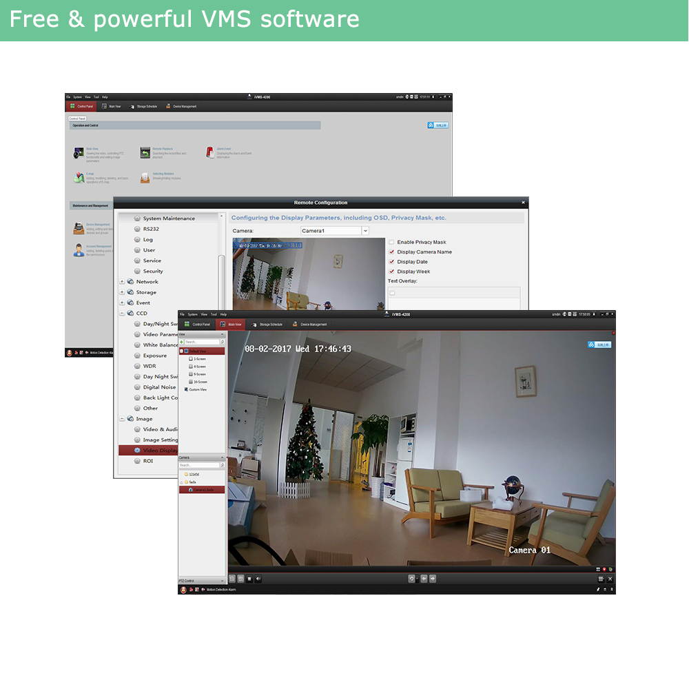 Mile Hosmart Rechargeable Driveway Alarm Wireless Sensor System Driveway Sensor Alert System Weatherproof Security Outdoor Motion Sensor Detector
