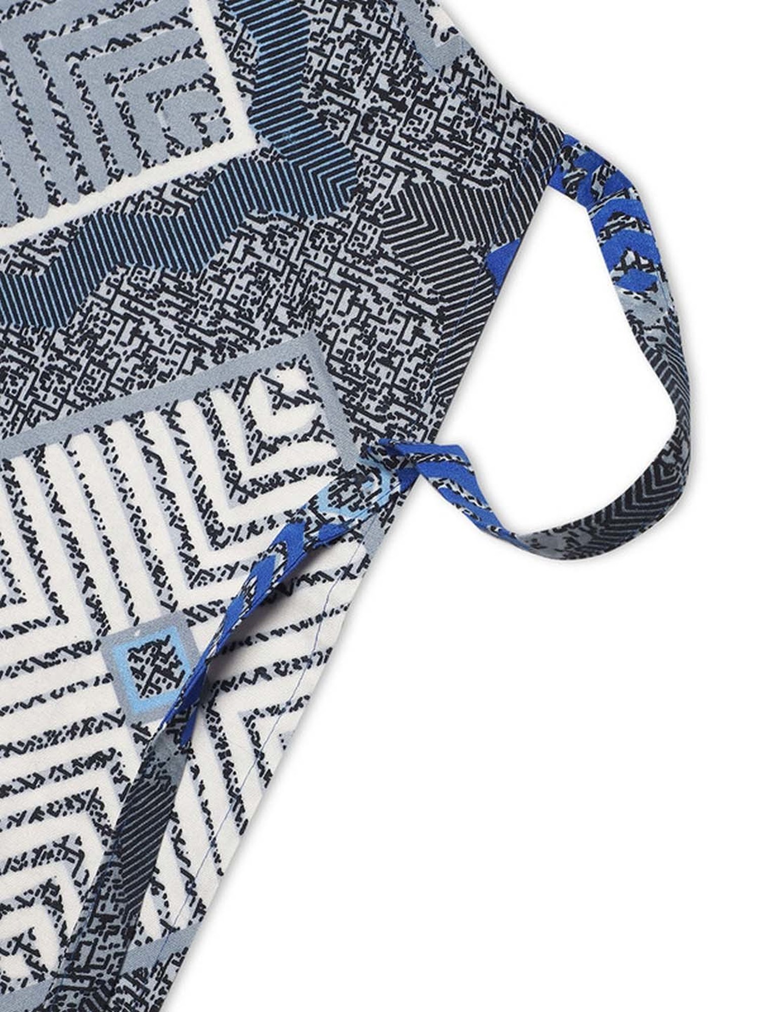 Dhrohar Multicolor Cotton 120 TC Apron - Set of 2