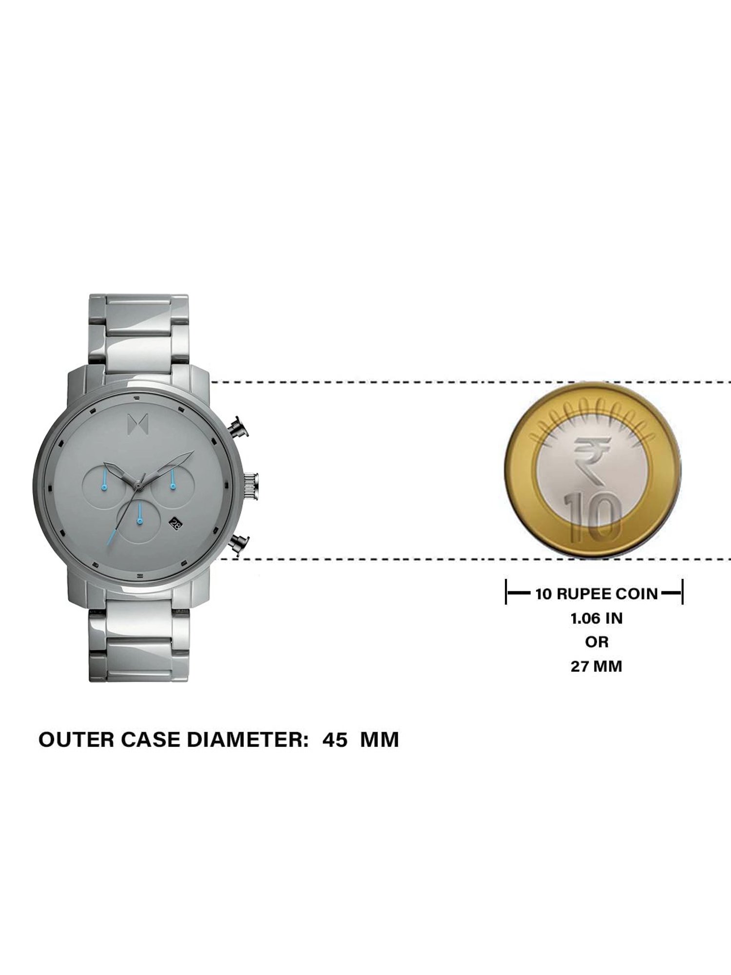 MVMT MGI-28000284-D Chrono Ceramic Analog Watch for Men