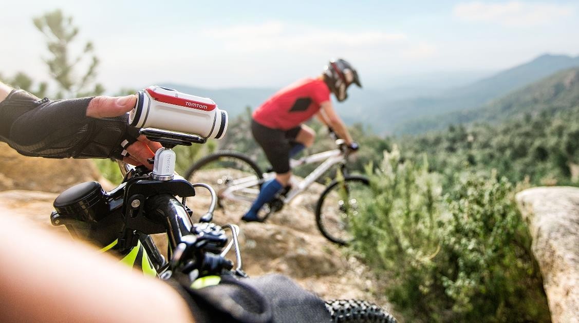 TomTom Bandit 16MP 4K Ultra HD Action Camera, Wi-Fi and Bluetooth Connectivity, GPS, Base Pack