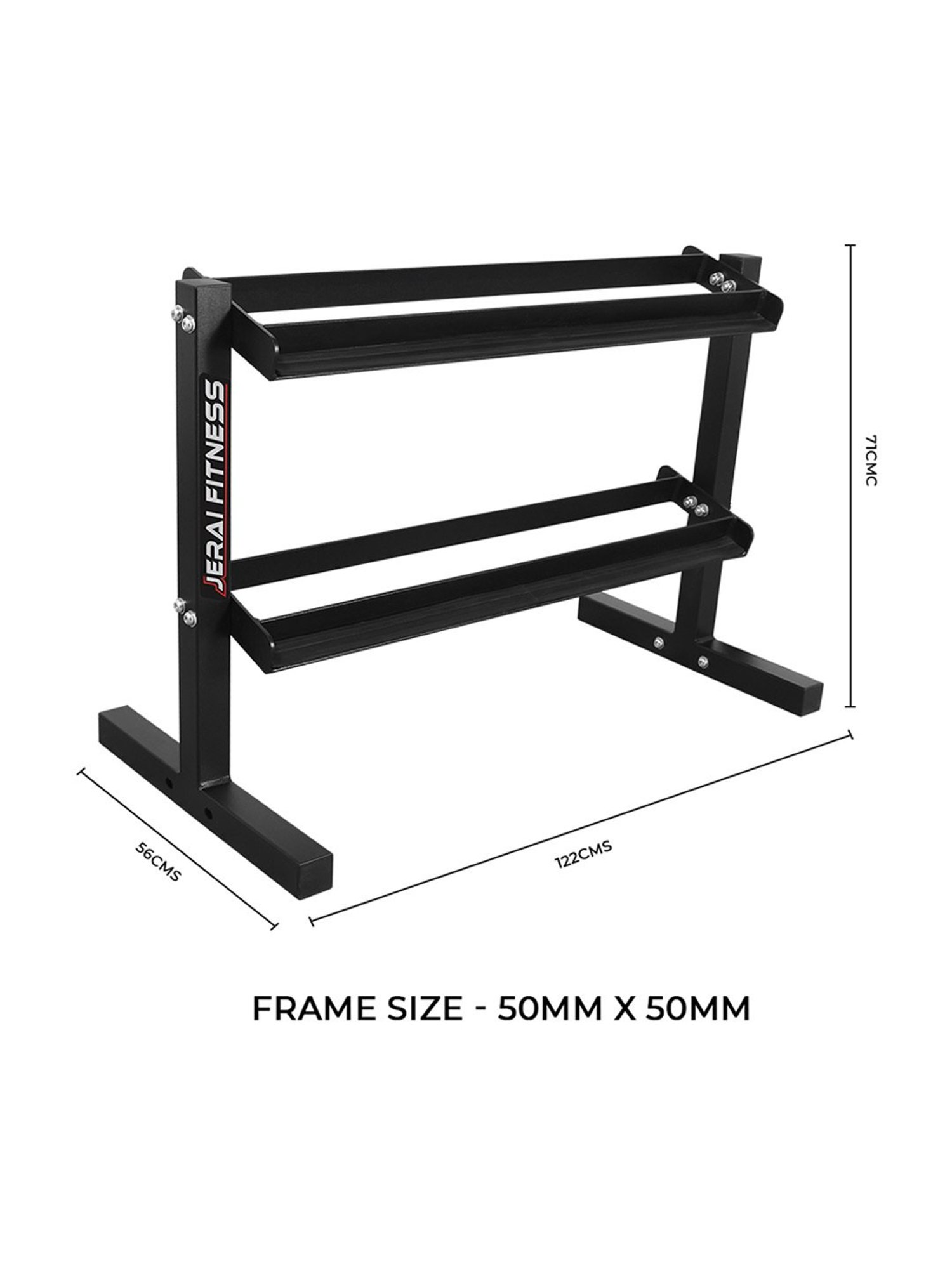Jerai Fitness JHBR-107 Dumbell Rack (Black)