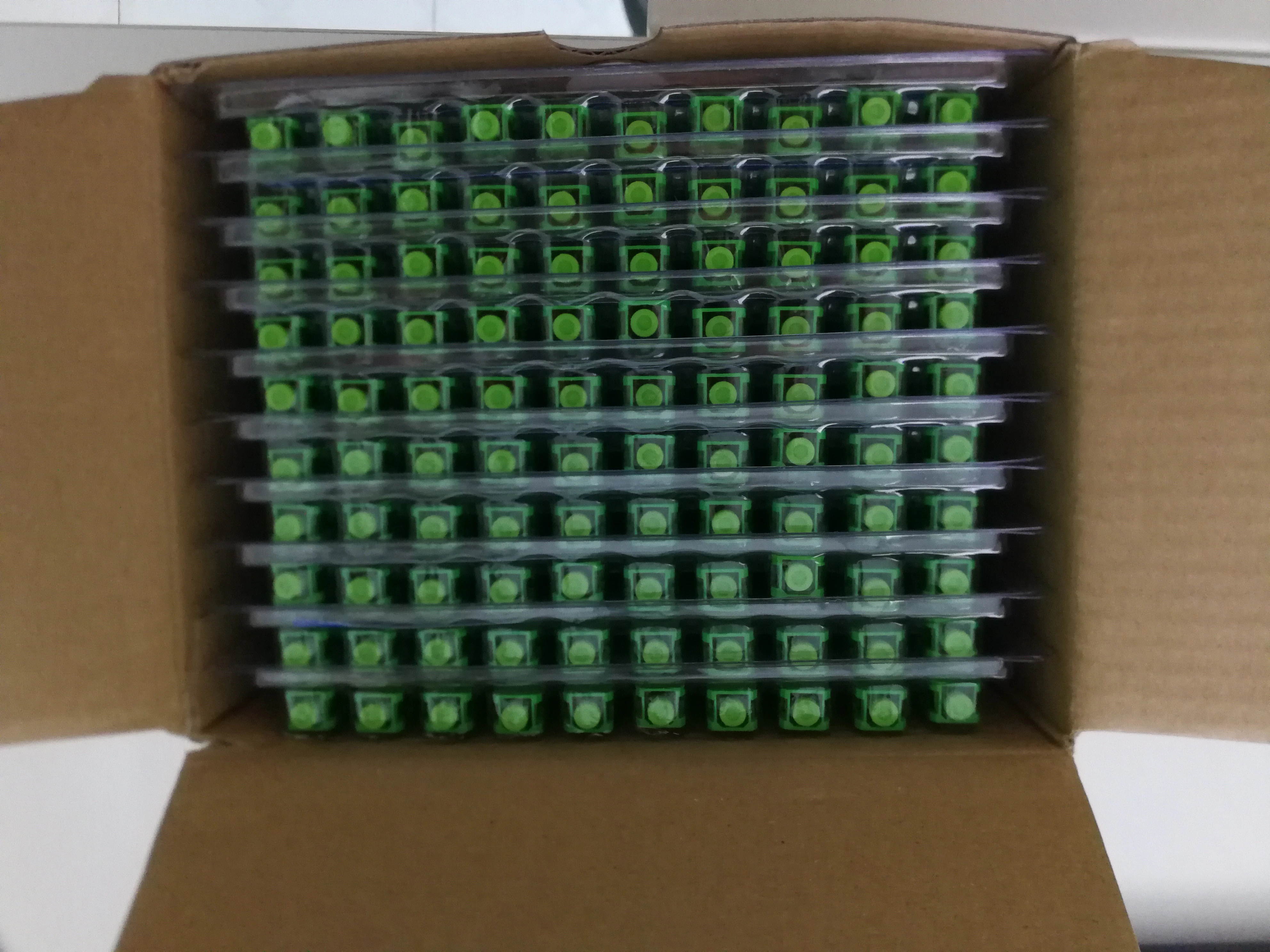 BIG SALE 200PCS/Pack FTTH SC APC Single-Mode Fiber Optic SC APC Quick Fast Field Assembly Connector For Drop Cable