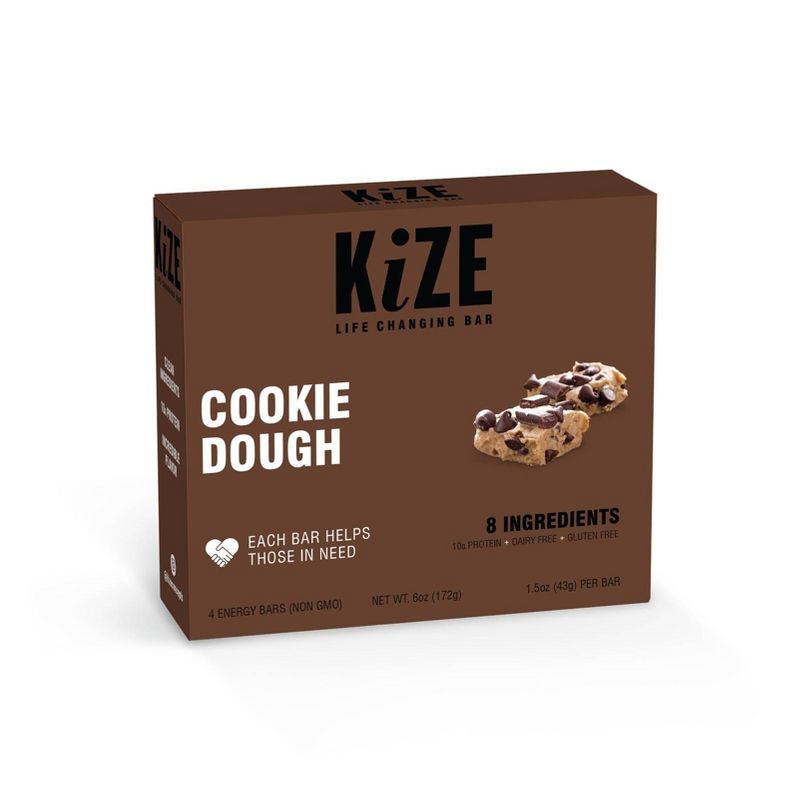 Kize Raw Energy Bar Cookie Dough - 6oz