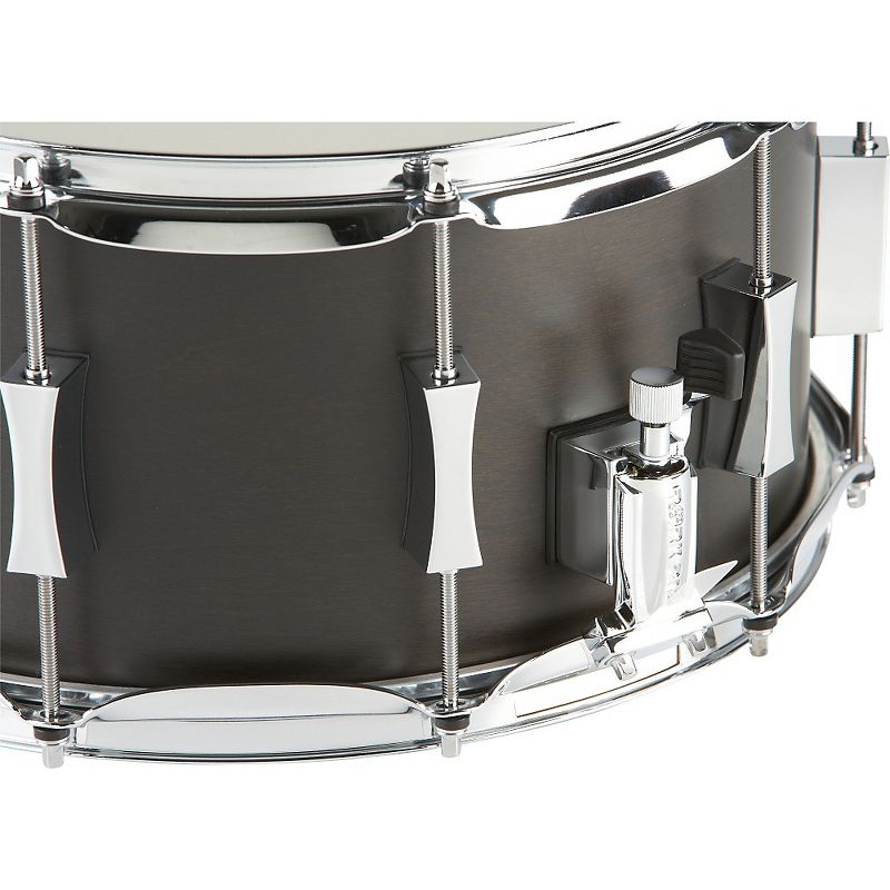Pork Pie Little Squealer Birch / Mahogany Snare Drum 14 x 7 in. Black Satin