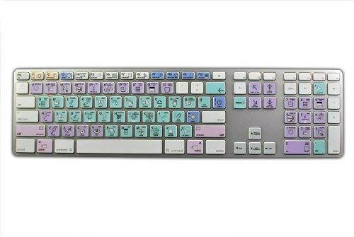 AUTODESK AUTOCAD GALAXY SERIES NEW KEYBOARD LABELS SHORTCUTS WORK WITH APPLE