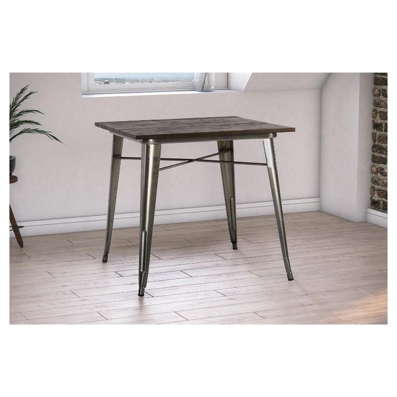 Flash Furniture Bar Height Table Base Foot Ring with 4.25'' Column Ring - 19.5'' Diameter