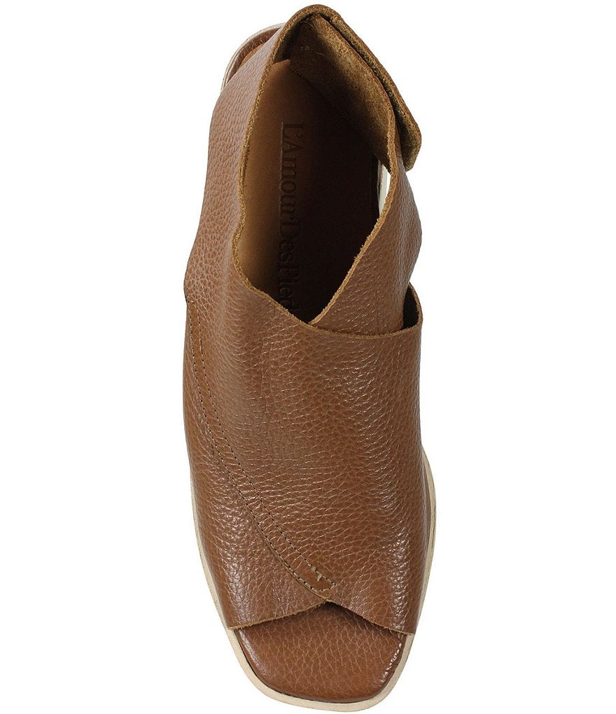 L'Amour Des Pieds Qiana Sling Block Heel Sandals