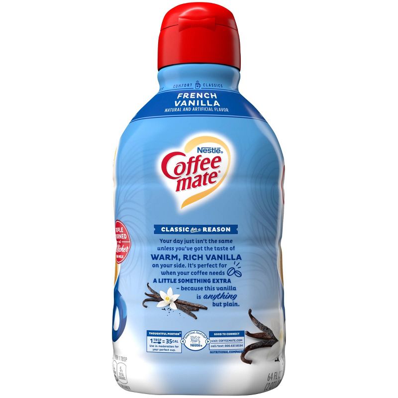 Coffee Mate French Vanilla Coffee Creamer - 0.5gal
